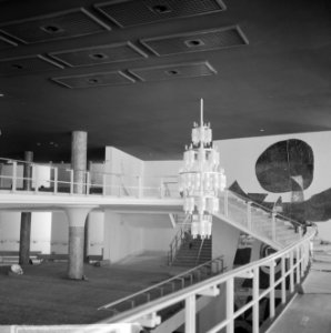 Nieuwe schouwburg te Eindhoven, in- en exterieurs van schouwburg, Bestanddeelnr 916-9406
