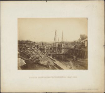 Nieuwe schutsluis te Zwartsluis 1877-1878, Bestanddeelnr 116