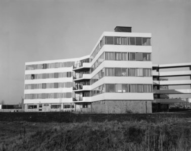 Nieuwe studentenflats in Leiden, Bestanddeelnr 910-9347