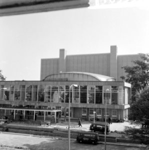 Nieuwe schouwburg te Eindhoven, in- en exterieurs van schouwburg, Bestanddeelnr 916-9399