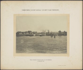 Nieuwe Schutsluis te Terneuzen gezien vanaf de buitenhaven, Bestanddeelnr 762