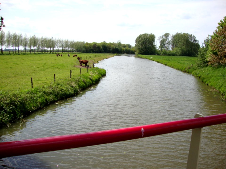 Nieuwe wetering bij de Tolbrug, Hernen (Wijchen, Gld, NL)