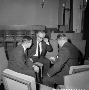 Nieuwjaarsreceptie van de SER te Den Haag, Bestanddeelnr 911-9514
