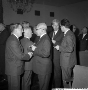 Nieuwjaarsreceptie van de SER te Den Haag, Bestanddeelnr 911-9516