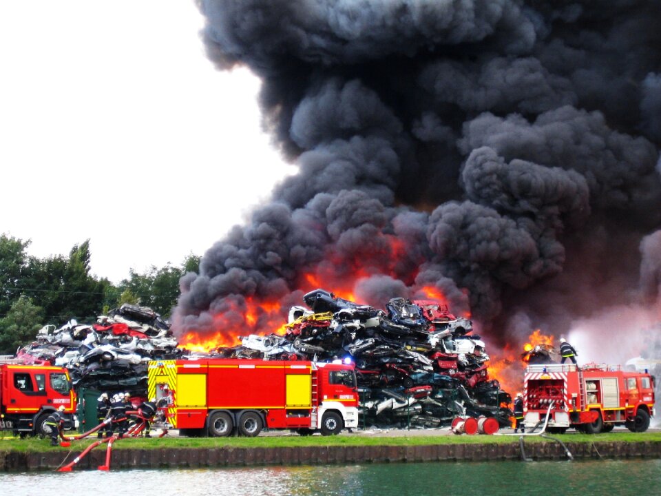 Vehicles human burn