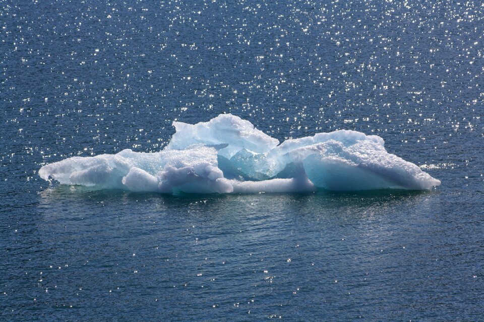 Sea arctic iceberg