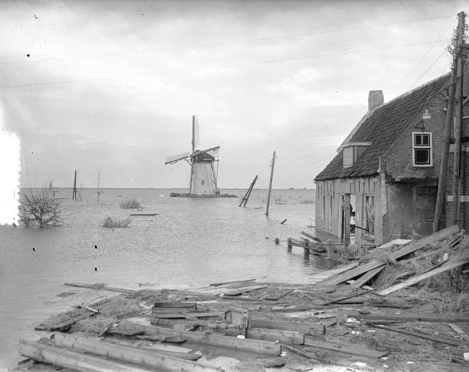 Nieuwerkerk nog onder water, Bestanddeelnr 905-6471