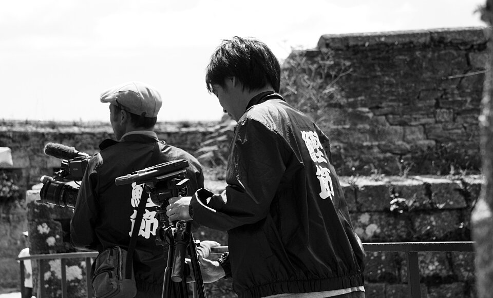 Shooting men characters