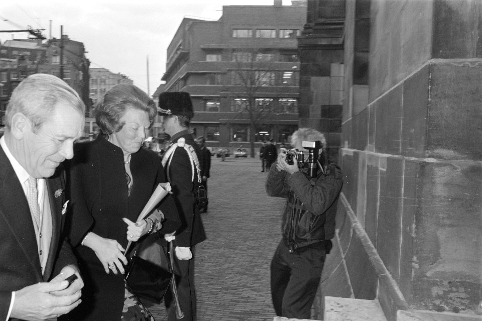 Nieuwjaarsreceptie Koningin Beatrix voor Corps Diplomatique in Paleis op de Dam , Bestanddeelnr 934-1679