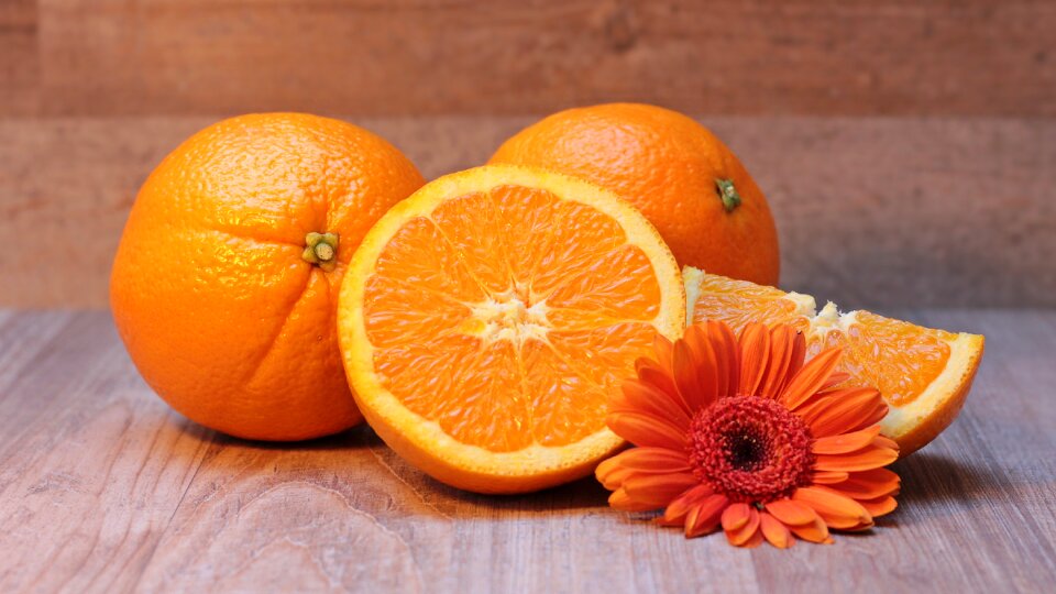 Healthy vitamin c fresh photo