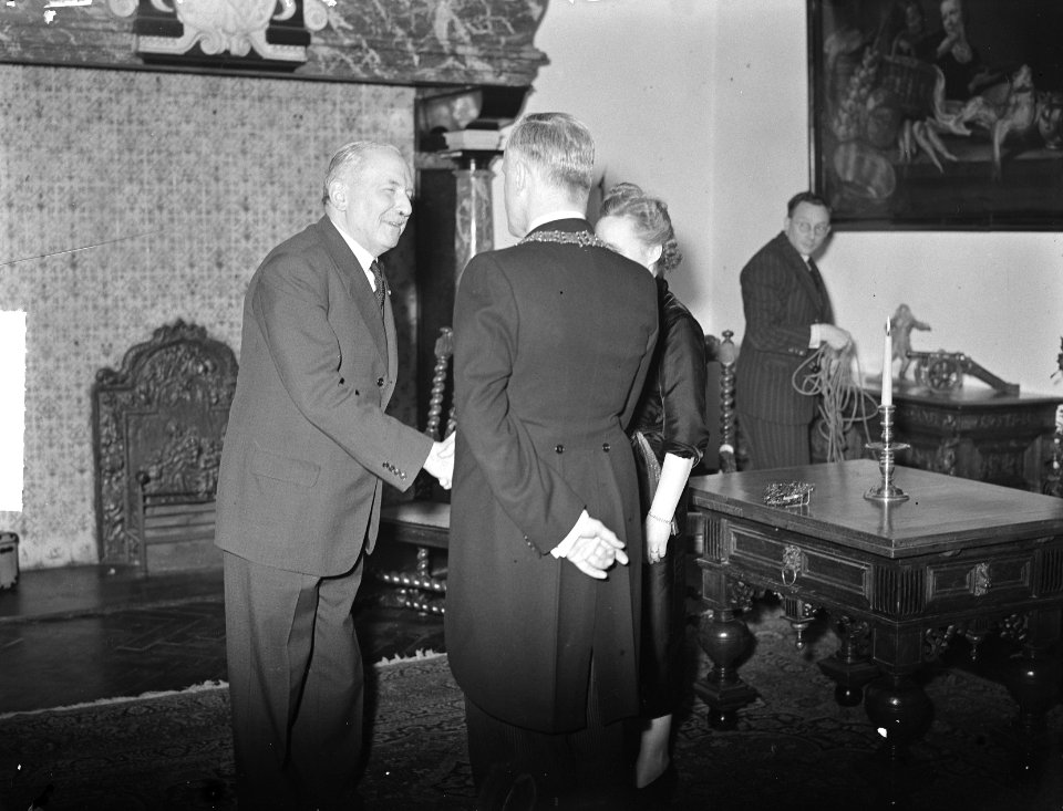 Nieuwjaarsreceptie Burgemeester d'Ailly, Bestanddeelnr 904-3731