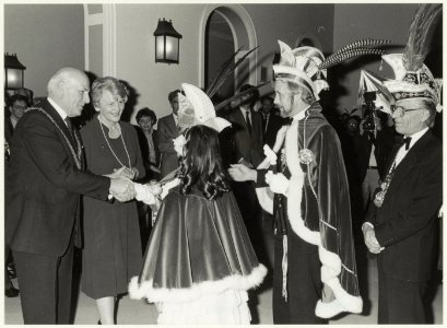 Nieuwjaarsreceptie in het Gemeentehuis., NL-HlmNHA 54015738