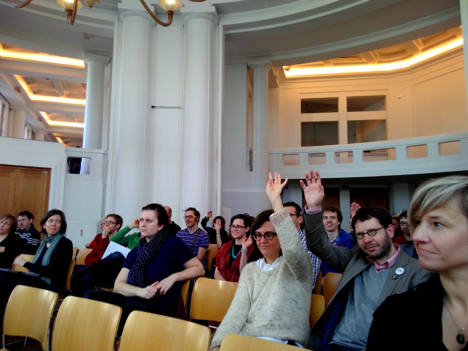 Nieuwjaarsreceptie 2018 Wikimedia BE en PACKED vzw 03