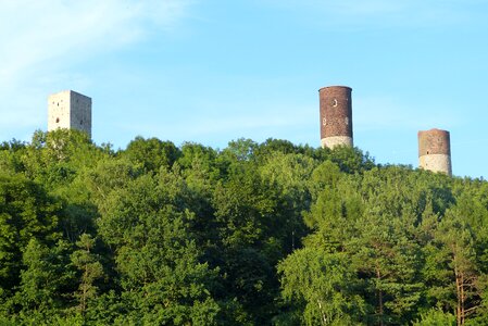Castle checiny monument forest