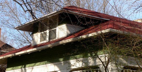 Newton house (Sioux City) W dormer 3