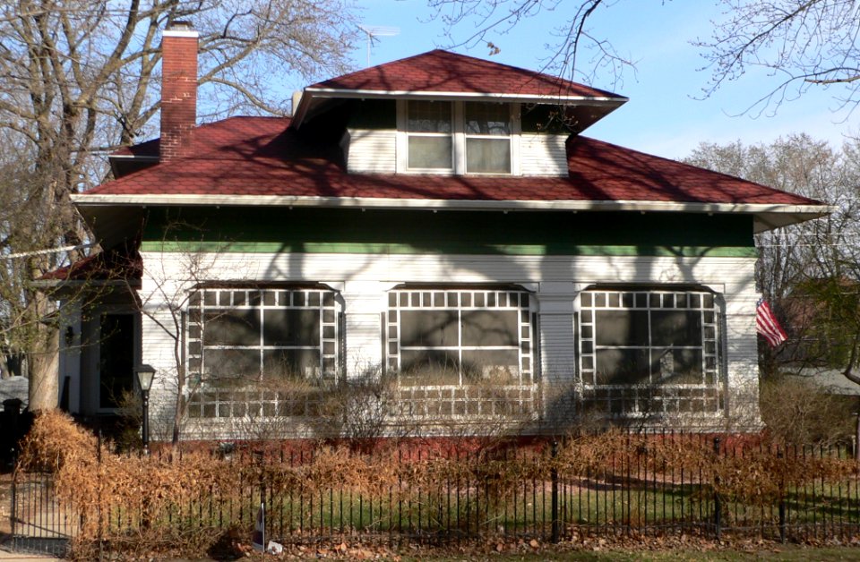 Newton house (Sioux City) from W 1