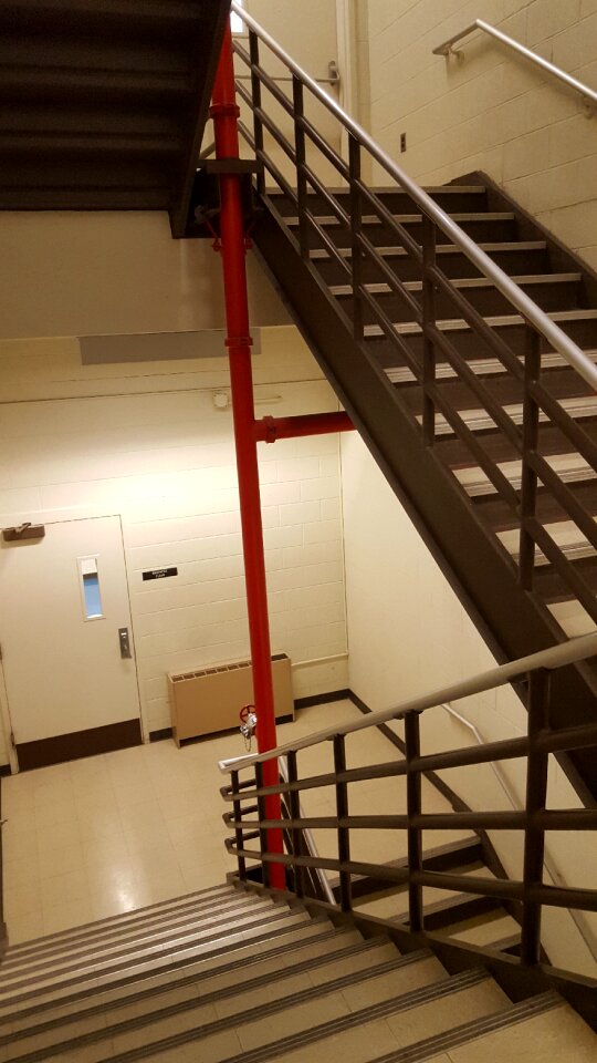 Architecture interior staircase