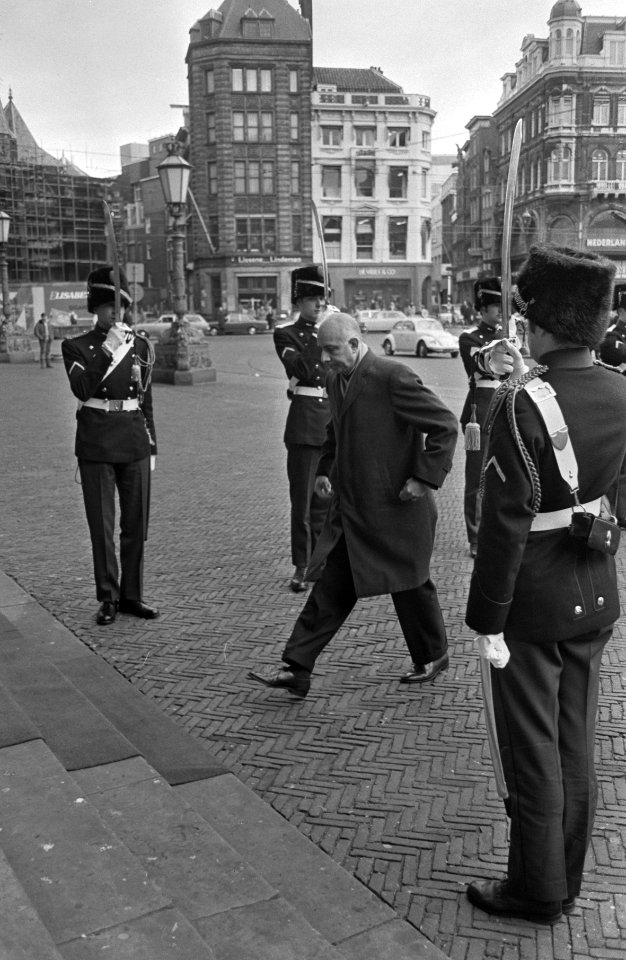 Nieuwjaarsreceptie in het Paleis op de Dam, Amsterdam, Bestanddeelnr 924-2329