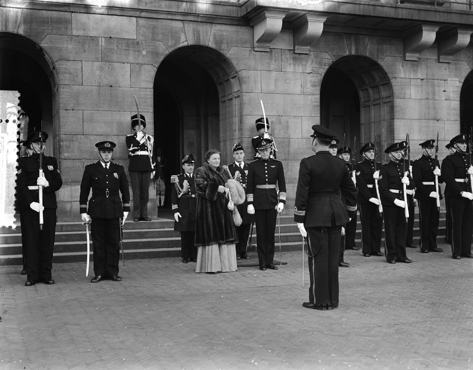 Nieuwjaarsreceptie Corps Diplomatique Paleis Amsterdam, Bestanddeelnr 907-5761