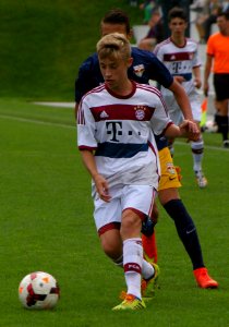 Next Generation Trophy 2014 Finale FC Bayern München gegen Red Bull Salzburg 20