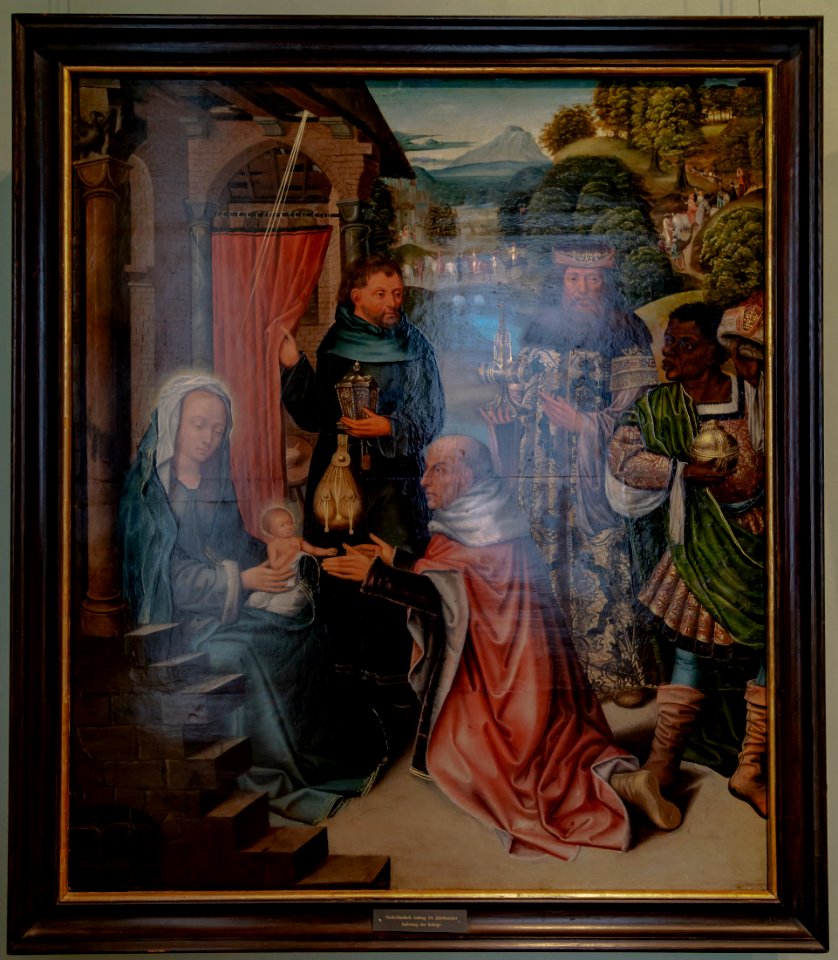 Niederländischer Maler-Anbetung der Könige-4667