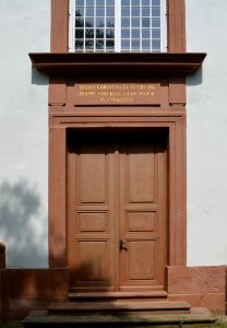 Nieder-Florstadt, Evangelische Kirche, Seitenportal