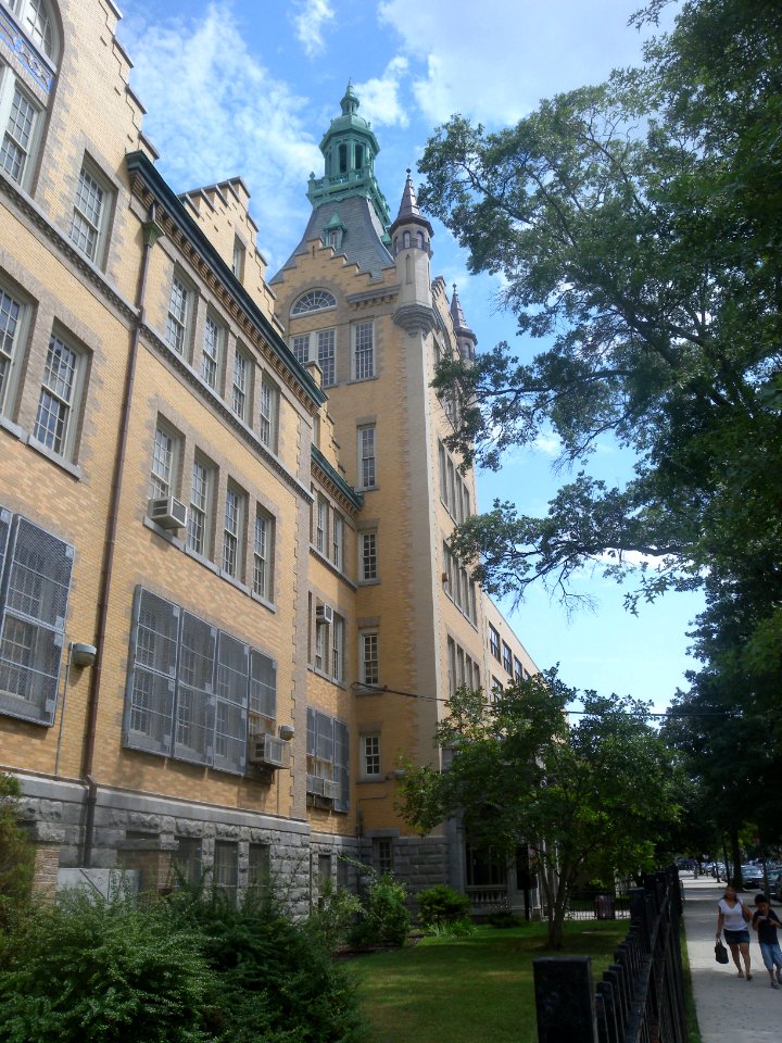 Newtown HS west face jeh