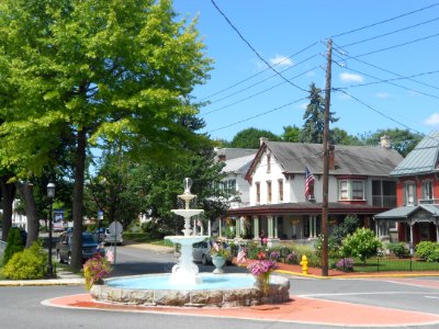 Newville PA fountain