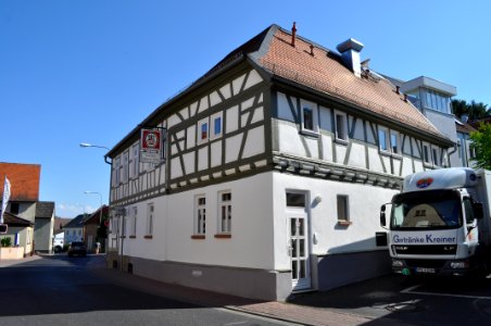Niederhöchstadt, Hauptstraße 287-289, Rückseite
