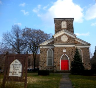 New Utrecht Church front jeh