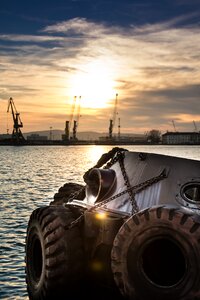 Harbor sea boat photo