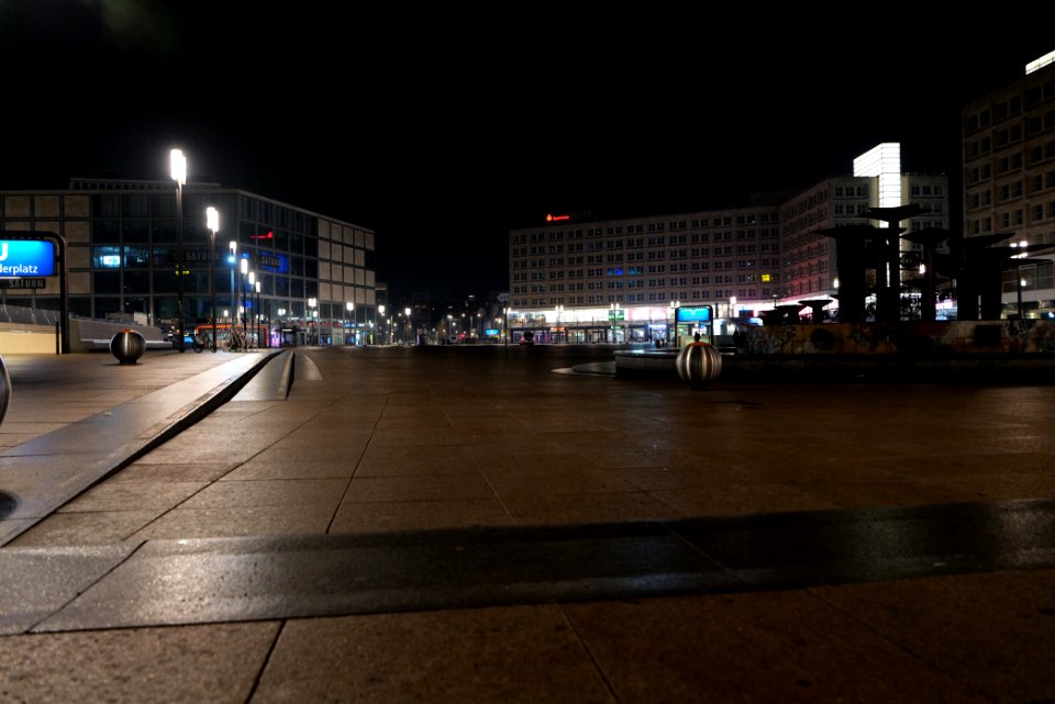 New year 2021 exclusion zone Berlin Alexanderplatz 09