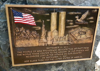 New Providence NJ public park with 9-11 Memorial photo