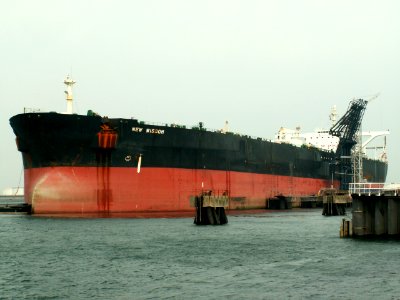New Wisdom - IMO 9045455 at the '8e Petroleumhaven', Port of Rotterdam, Holland 15-Jul-2005