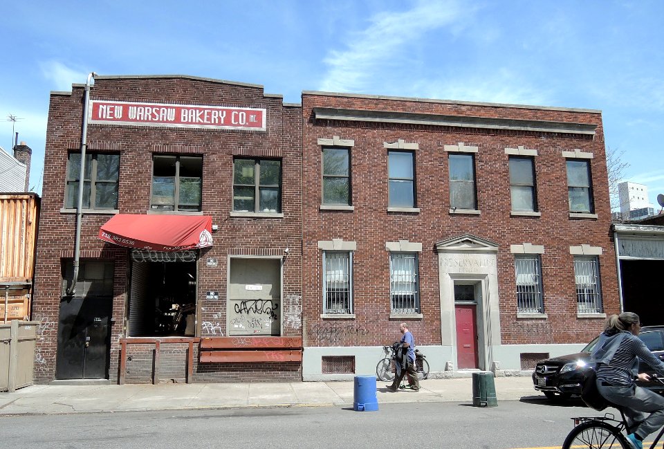 New Warsaw Bakery 866 Lorimer St and Preservaline Mfg jeh