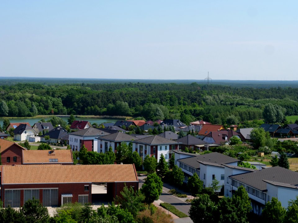 New Haidemühl from observation tower 2019-06-06 03