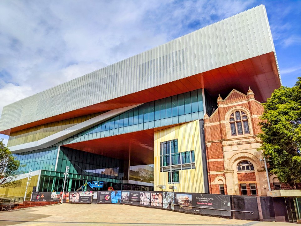 New WA Museum construction, December 2019 01