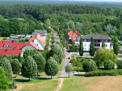 New Haidemühl from observation tower 2019-06-06 07