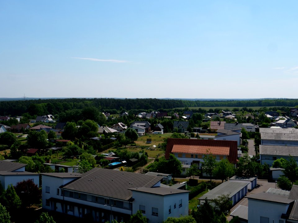 New Haidemühl from observation tower 2019-06-06 18