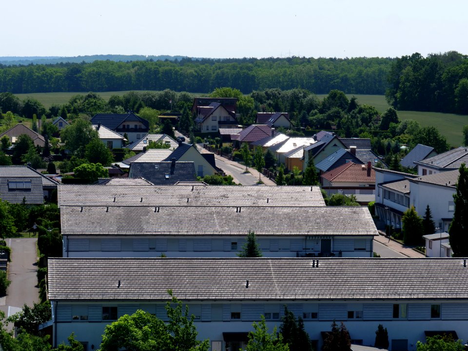 New Haidemühl from observation tower 2019-06-06 15