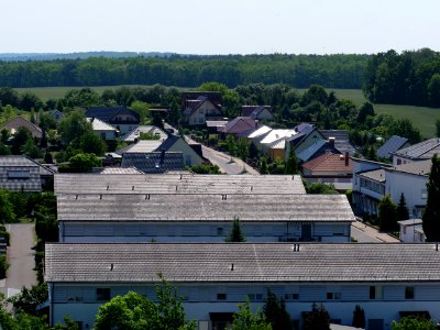 New Haidemühl from observation tower 2019-06-06 15