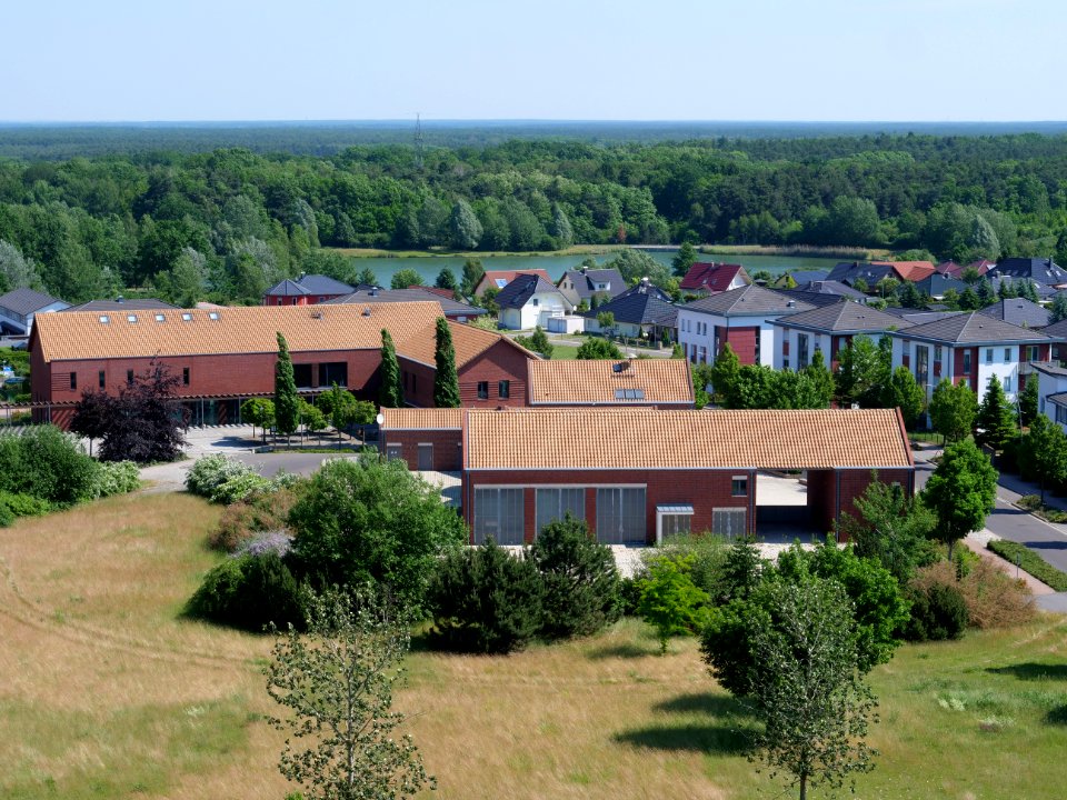 New Haidemühl from observation tower 2019-06-06 09