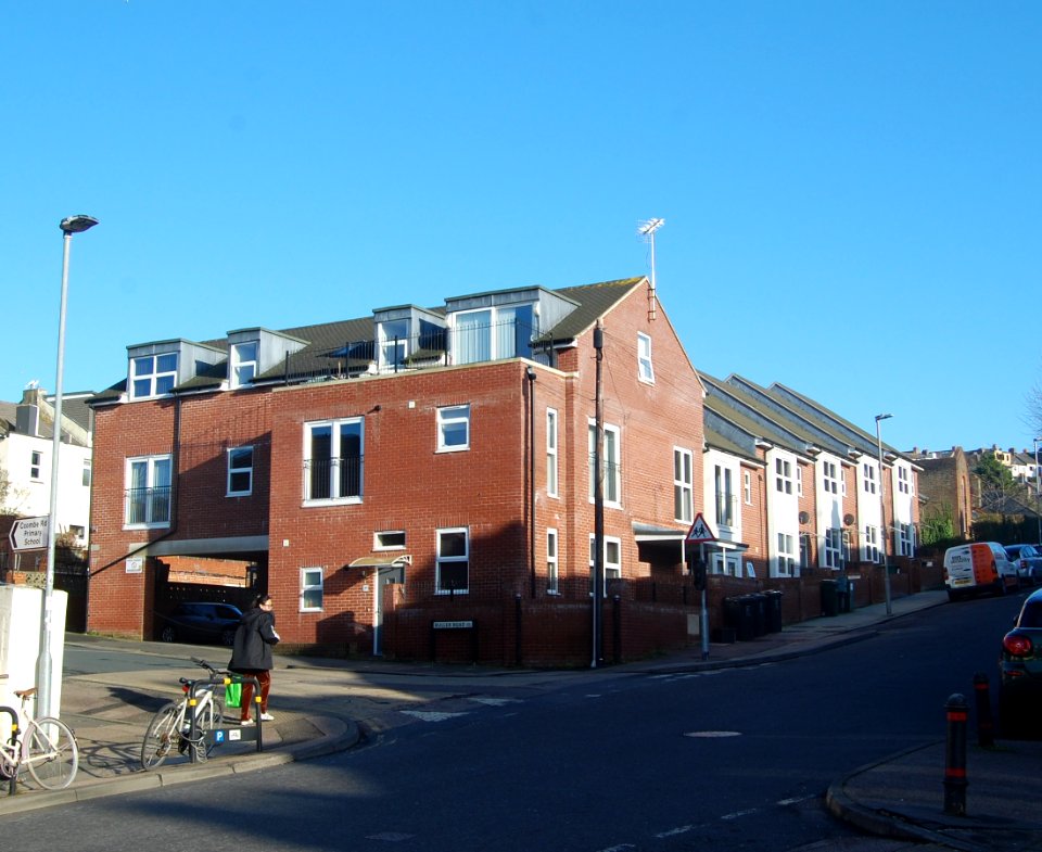 New Housing on the site of St Alban's Church, Coombe Road, Brighton (February 2020) (2)