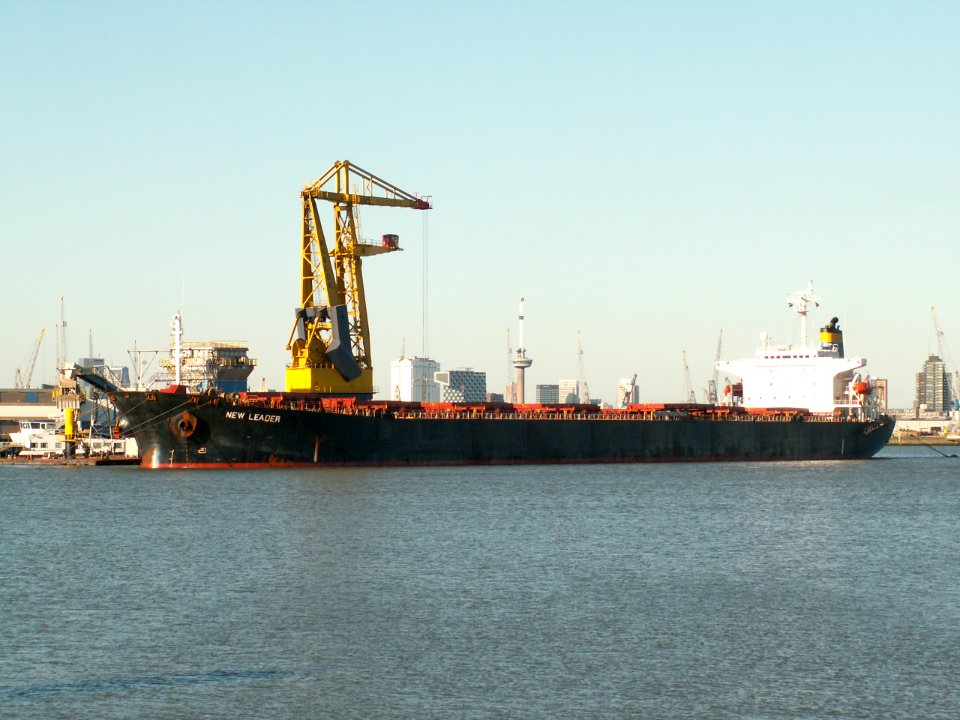 NEW LEADER - IMO 9121924 - Callsign 3FOM6 , Port of Rotterdam, Holland 08-Apr-2006