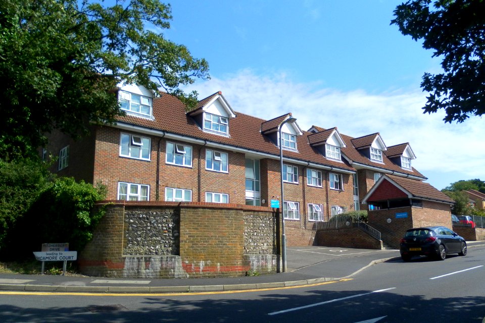 New Housing on Fitzherbert Drive, Brighton (August 2013)