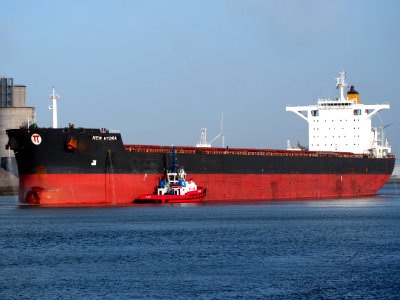 New Hydra, IMO 9579781 at the Mississippihaven, Port of Rotterdam pic1