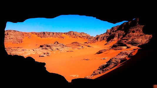 Nice View Of Orange Sand At Red Tadrart (168020207)