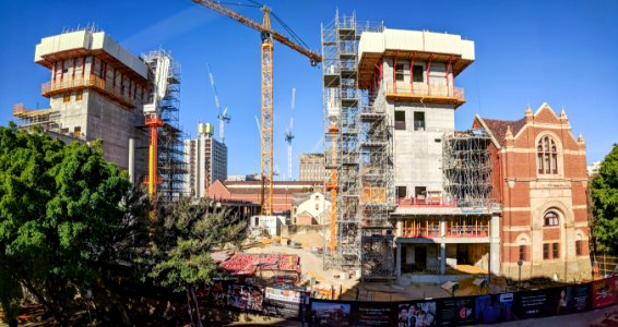 New WA Museum construction, May 2018 01