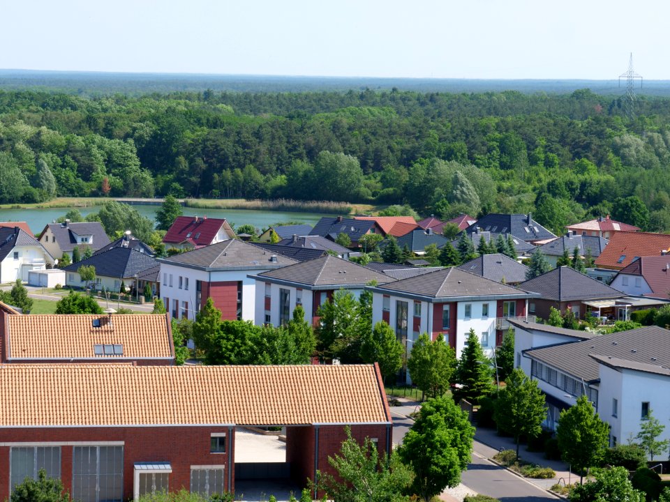 New Haidemühl from observation tower 2019-06-06 04