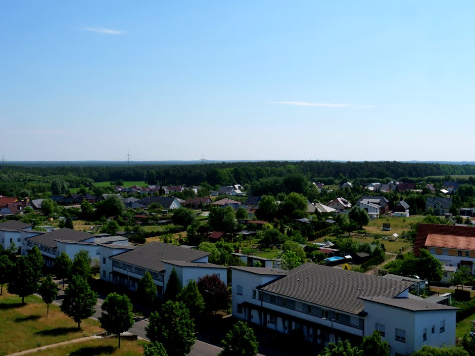 New Haidemühl from observation tower 2019-06-06 12